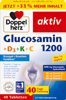 Glucosamin 1200 Tabletten 40 St Doppelherz