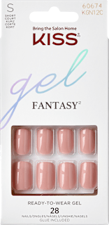 Künstliche Nägel Gel Fantasy Ribbson KISS