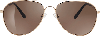 Sonnenbrille Unisex gold-braun SUNDANCE