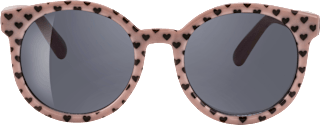 Sonnenbrille nude-rosa mit Herzmuster SUNDANCE