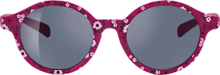 Sonnenbrille Kids pink mit Blümchen SUNDANCE