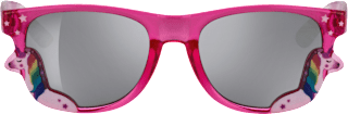 Sonnenbrille Kids pink mit Einhorn & Sternen SUNDANCE