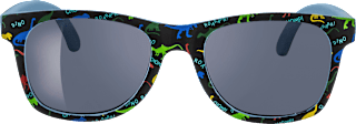 Sonnenbrille Kids buntes Dino-Design SUNDANCE