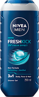 Sprchovací gél Fresh Kick 3v1 NIVEA MEN