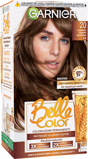 Tinta permanente Belle Color castano chiaro naturale 20 GARNIER
