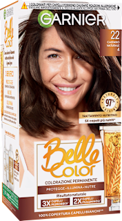 Tinta permanente Belle Color castano naturale 22 GARNIER