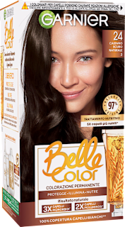 Tinta permanente Belle Color castano scuro naturale 24 GARNIER