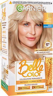 Tinta permanente Belle Color biondo chiarissimo cenere 111 GARNIER