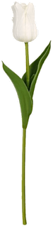 Umjetni cvijet tulipan – bijeli Ira Commerce