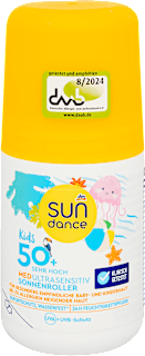 Ultra szenzitív napozó roll-on gyermekeknek FF50+ nagyon magas fényvédelemmel SUNDANCE
