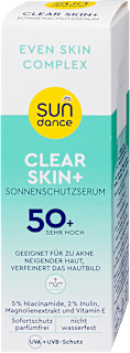 Sonnenschutzserum Clear Skin+ LSF 50+ SUNDANCE