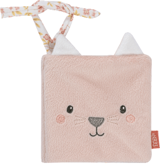 Softbilderbuch Katze, rosa fehn