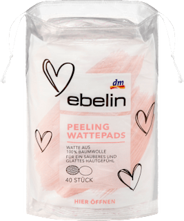 Wattepads Peeling Herzen ebelin
