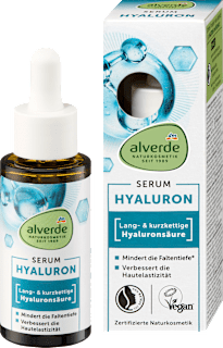 Siero viso con acido ialuronico a catena lunga e corta alverde
