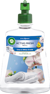 Active Fresh punjenje za automatski osvježivač prostora Linen & White Orchid - refill AIR WICK