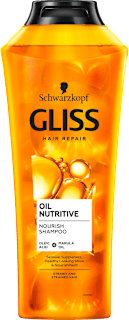 Oil Nutritive vyživující šampon Schwarzkopf GLISS
