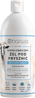 Hipoalergiczny żel pod prysznic Kozie Mleko Barwa