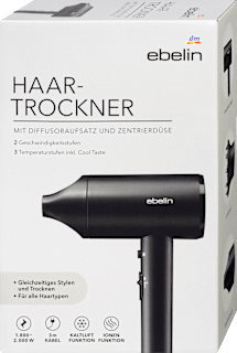 Föhn, Haartrockner ebelin