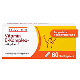 Vitamin B-Komplex-ratiopharm Hartkapseln 60 St ratiopharm