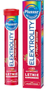 Elektrolity +100% Multiwitamina Malina i Granat Plusssz
