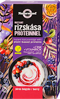 Proteines rizskása, piros bogyós, nagy kiszerelés NATURMIND