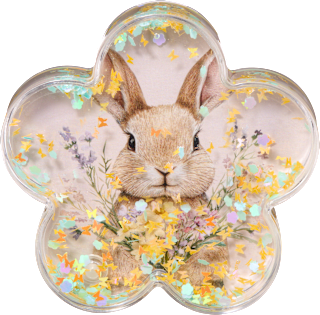 Schüttelbilderrahmen Hase Paradies