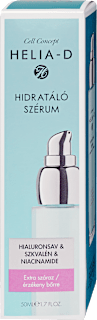 Arcápoló szérum, hidratáló, hyaluronnal, extra száraz bőrre HELIA-D