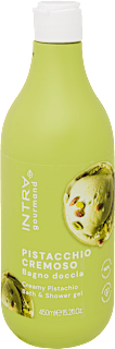 Krémes hab- és tusfürdő pisztácia illattal INTRA gourmand