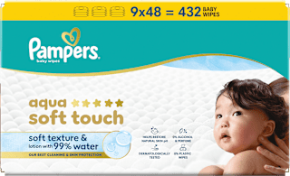 Feuchttücher Aqua Soft Touch (9x48 St) Pampers