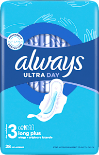 Binden Ultra Day & Night mit Flügeln Sparpackung always