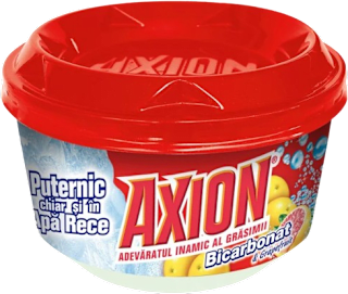 Pastă pentru curățarea vaselor Bicarbonat și Grepfruit AXION