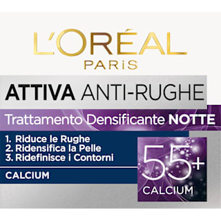 Crema attiva anti-rughe trattamento densificante notte L'ORÉAL PARiS