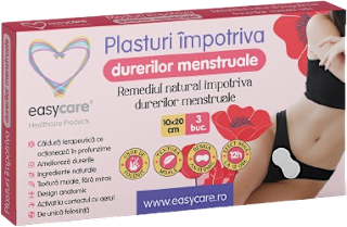 Plasturi împotriva durerilor menstruale easycare