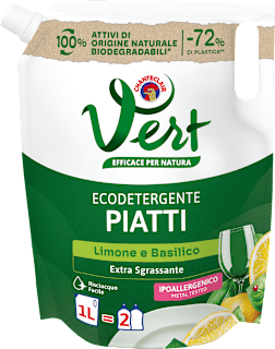 Ecodetergente piatti limone e basilico CHANTECLAIR