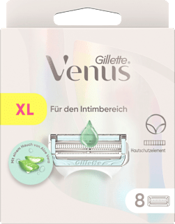 Rasierklingen für den Intimbereich Aloe Vera Gillette Venus