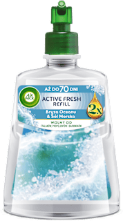 Wkład do automatycznego odświeżacza powietrza Active Fresh Ocean Waves & Sea Salt AIR WICK
