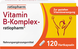 Vitamin B-Komplex-ratiopharm Hartkapseln 120 St ratiopharm