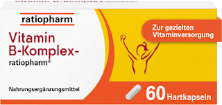 Vitamin B-Komplex-ratiopharm Hartkapseln 60 St ratiopharm
