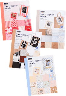 Block Motivpapier 15 x 20 cm sortiert Paradies