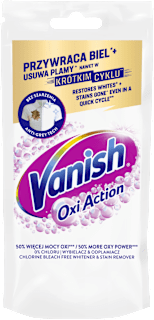 Odplamiacz w żelu White Vanish Oxi Action
