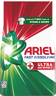 Praškasti deterdžent za pranje rublja Ultra Oxi Efect, 35 pranja ARIEL
