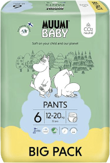 plenkové kalhotky velikost 6, 12-20 kg Muumi Baby