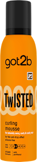 tužidlo na vlasy Twisted Curly got2b