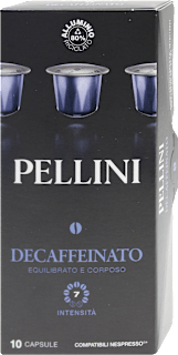 Decaffè capsule ESPRESSO PELLINI BIO