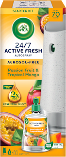 Difuzér a náplň do osviežovača vzduchu 24/7 Active Fresh marakuja a tropické mango AIR WICK