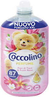 Ammorbidente concentrato Perfume fiori di tiarè e frutti rossi XXL Coccolino