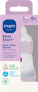 Babyflasche Easy Start Anti-Kolik flieder 0+ Monate 160 ml mam