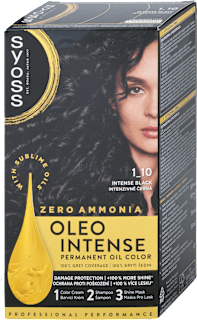 Farba na vlasy - 1.10 intenzívna čierna Syoss Oleo Intense