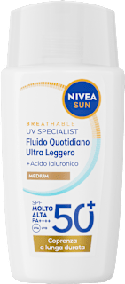 Fluido solare viso medio SPF50+  NIVEA SUN