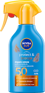 Spray solare trigger protect & bronze SPF50 NIVEA SUN